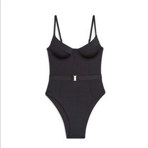 Onia X Weworewhat Danielle One Piece Solid Black